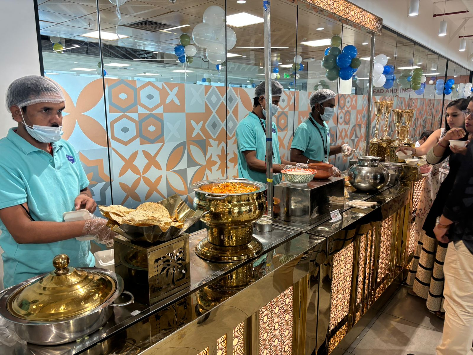 Live chaat counter